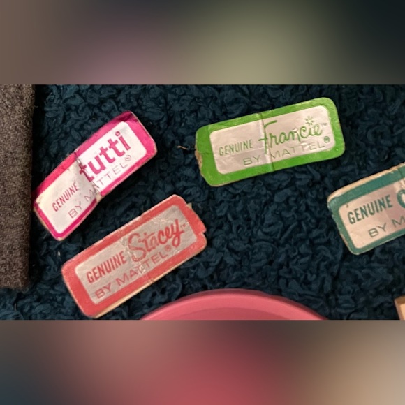 Skipper and skooter Mattel doll carrying case vintage 1963 - Picture 8 of 16